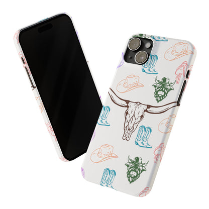 CowGirl World (Slim Phone Cases)