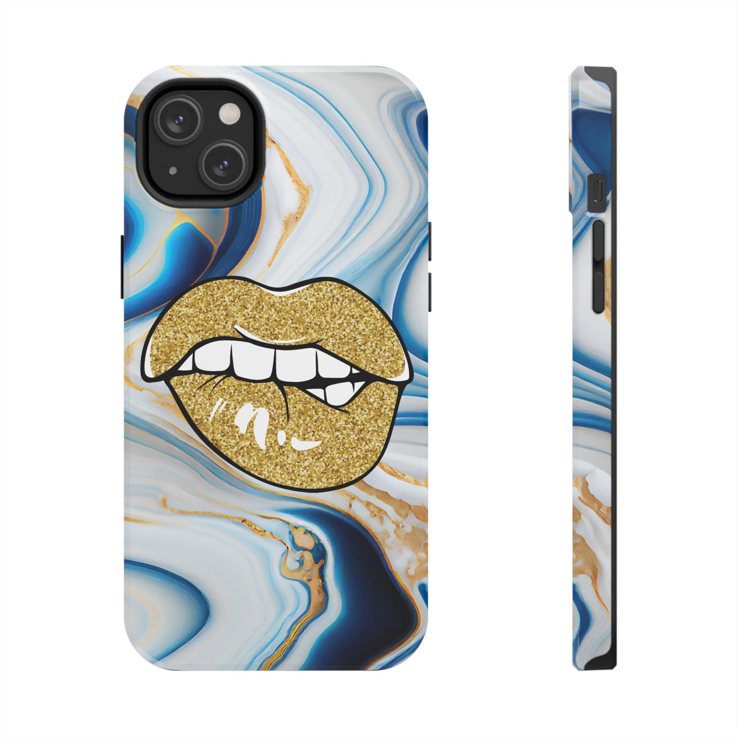 Marbled Kiss (Tough Phone Case)