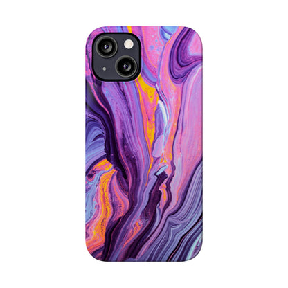 Psychedelic Swirl Ultra-Slim Phone Case for iPhone