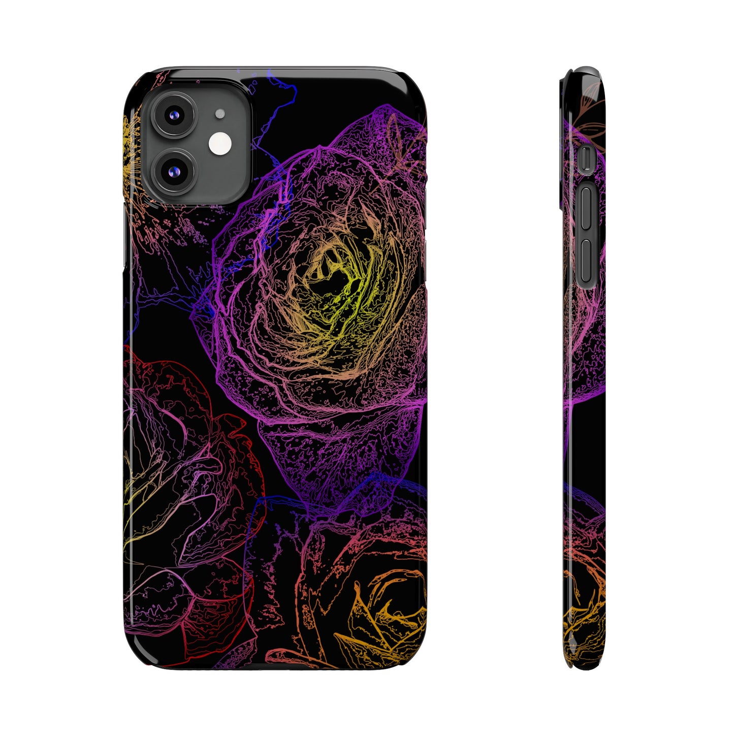 Cosmic Flower (Slim Phone Cases)