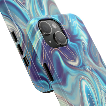 Aurora Swirl Impact-Resistant Phone Case