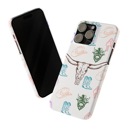 CowGirl World (Slim Phone Cases)