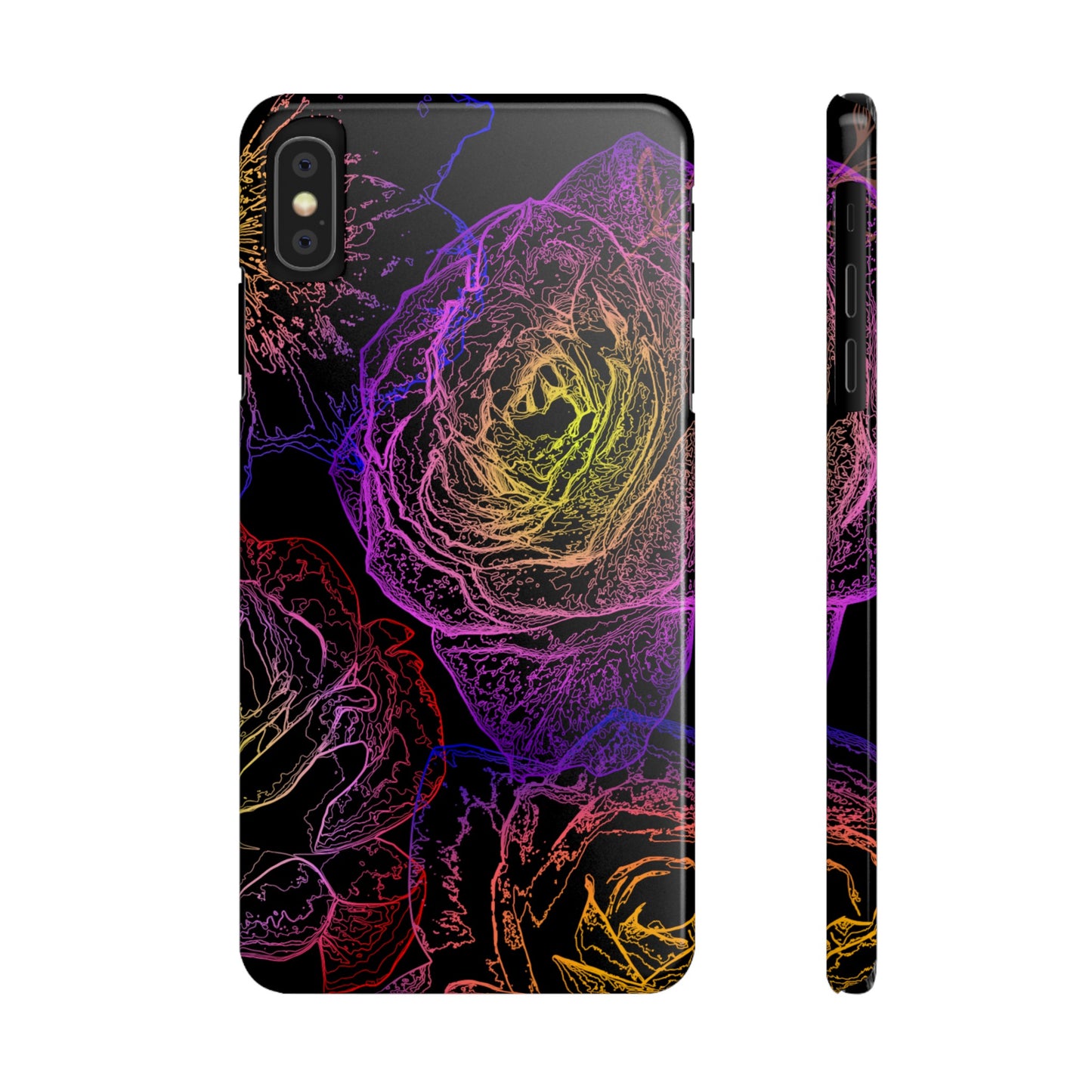 Cosmic Flower (Slim Phone Cases)