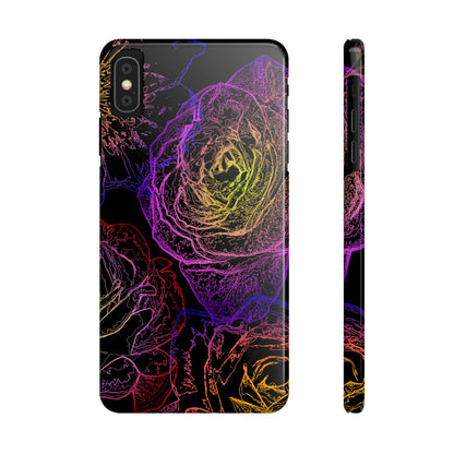 Cosmic Flower (Slim Phone Cases)