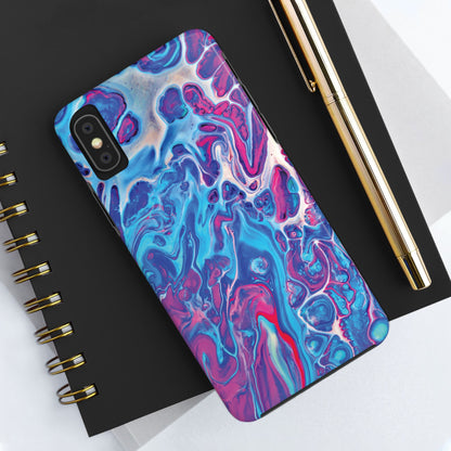 Galactic Swirl" Heavy-Duty Protection Smartphone Case