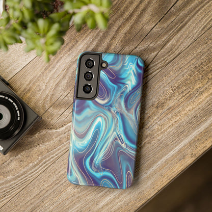 Aurora Swirl Impact-Resistant Phone Case