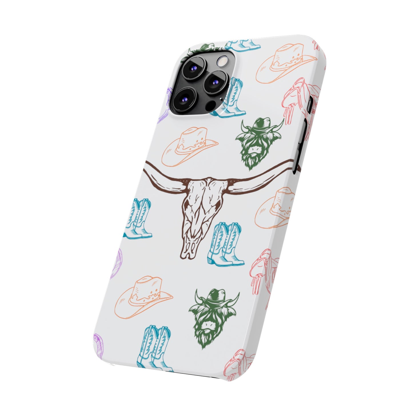 CowGirl World (Slim Phone Cases)