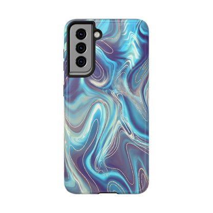 Aurora Swirl Impact-Resistant Phone Case