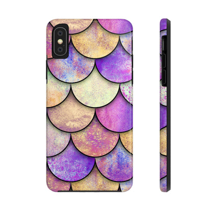 Galactic Mermaid Scales (Tough Phone Case)