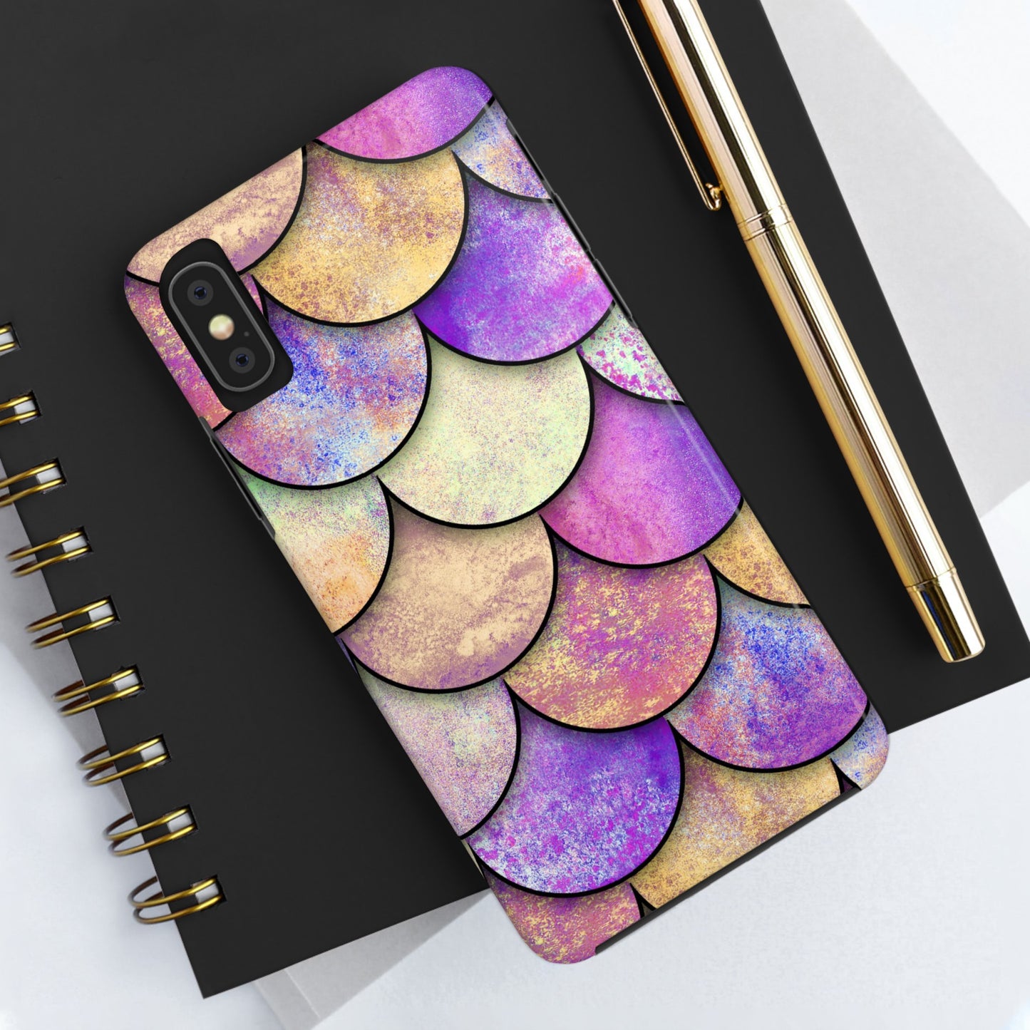 Galactic Mermaid Scales (Tough Phone Case)