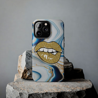 Marbled Kiss (Tough Phone Case)