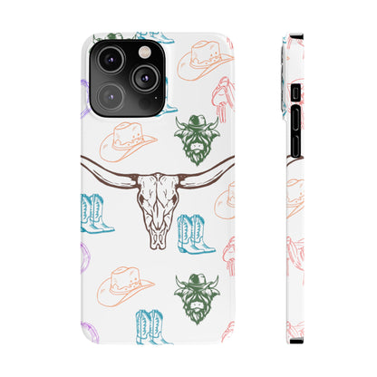 CowGirl World (Slim Phone Cases)