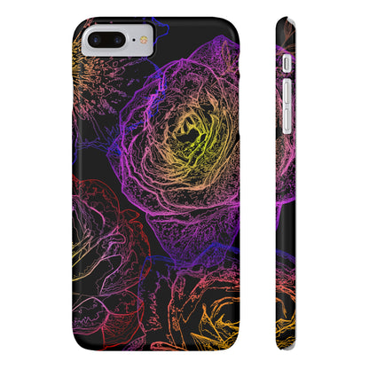 Cosmic Flower (Slim Phone Cases)