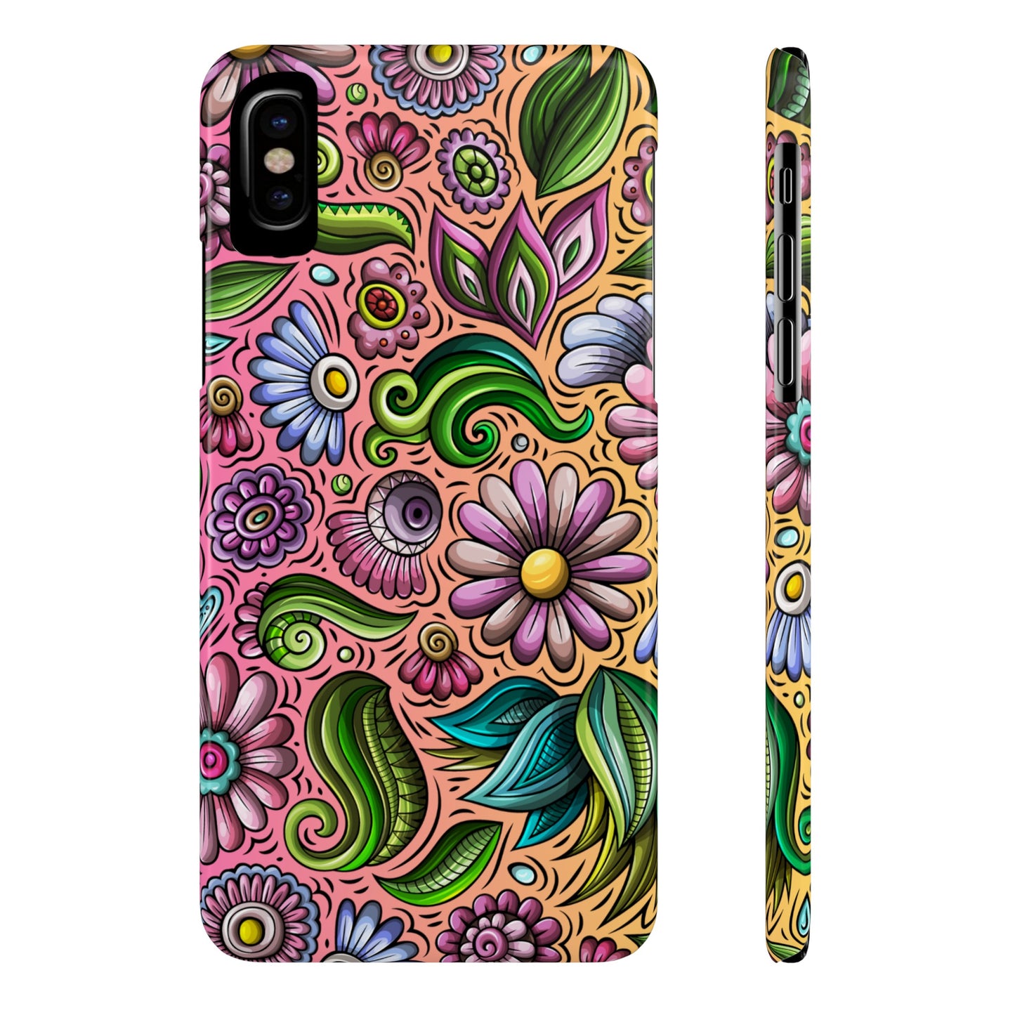 Groovy Garden (Slim Phone Cases)