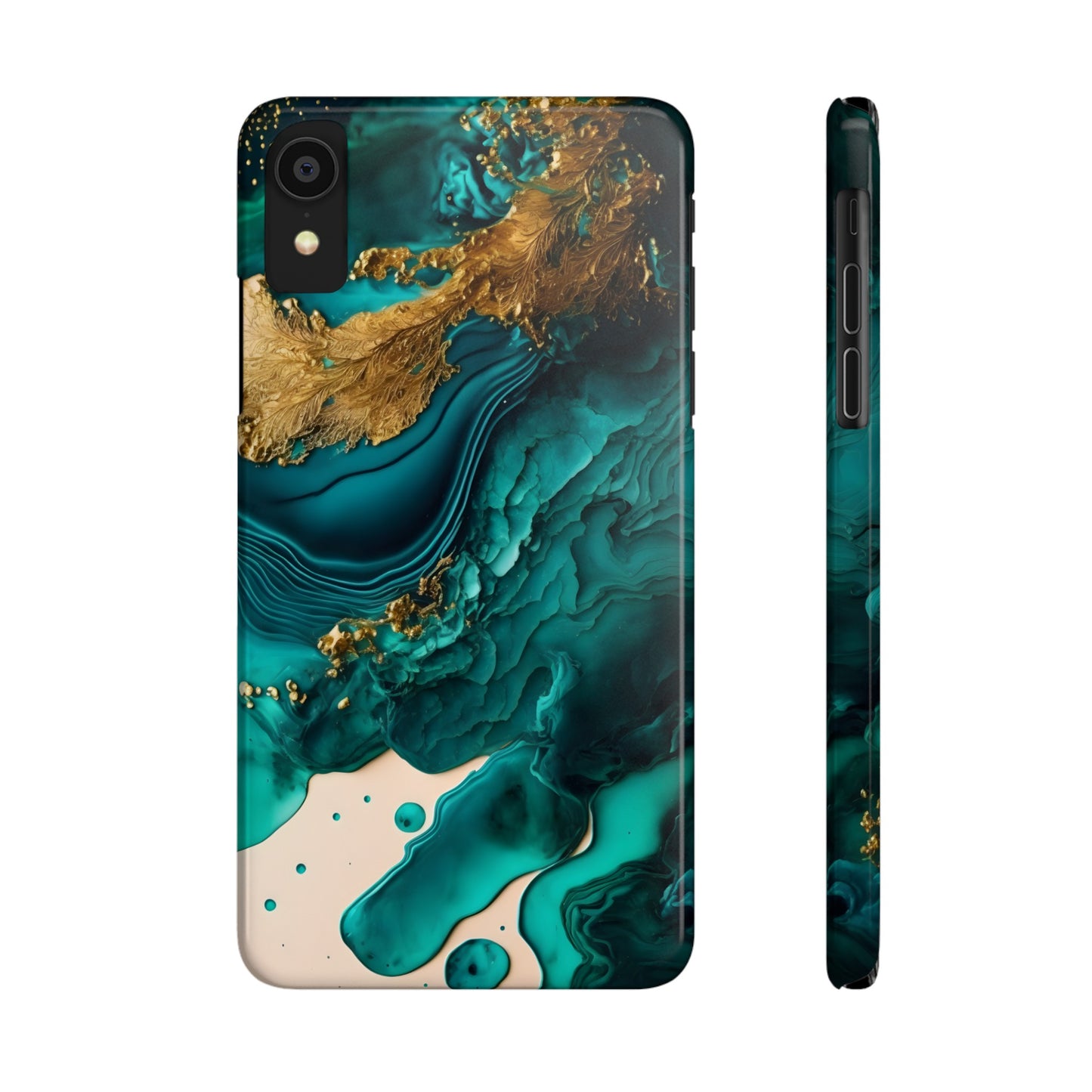 Abstract Geometric Bliss Slim Phone Case