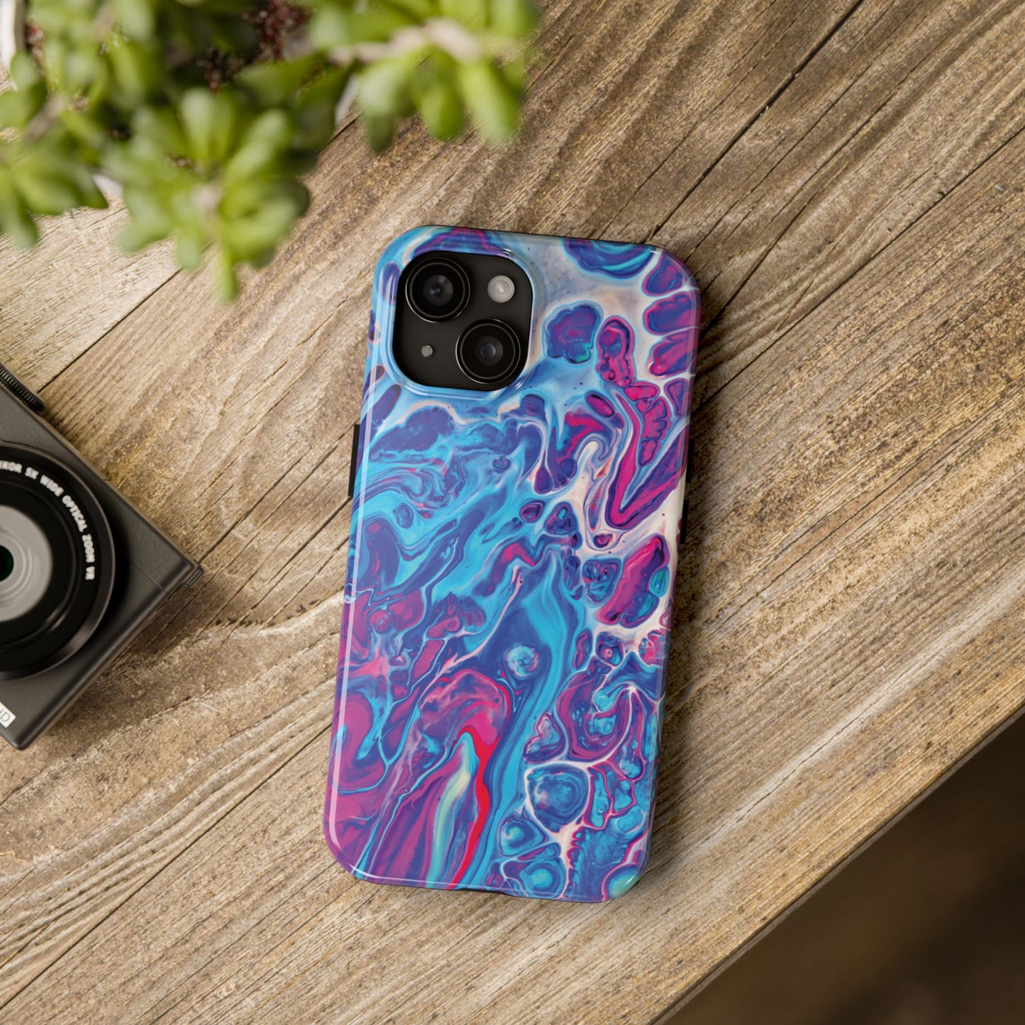 Galactic Swirl" Heavy-Duty Protection Smartphone Case