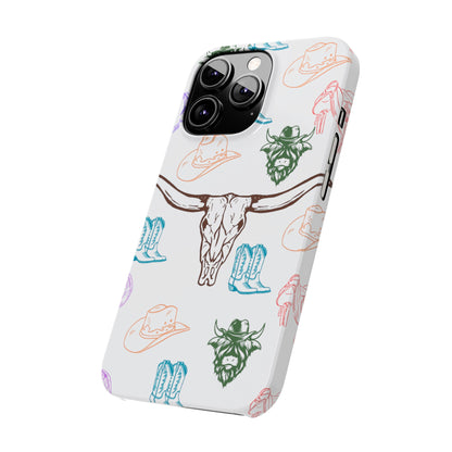 CowGirl World (Slim Phone Cases)