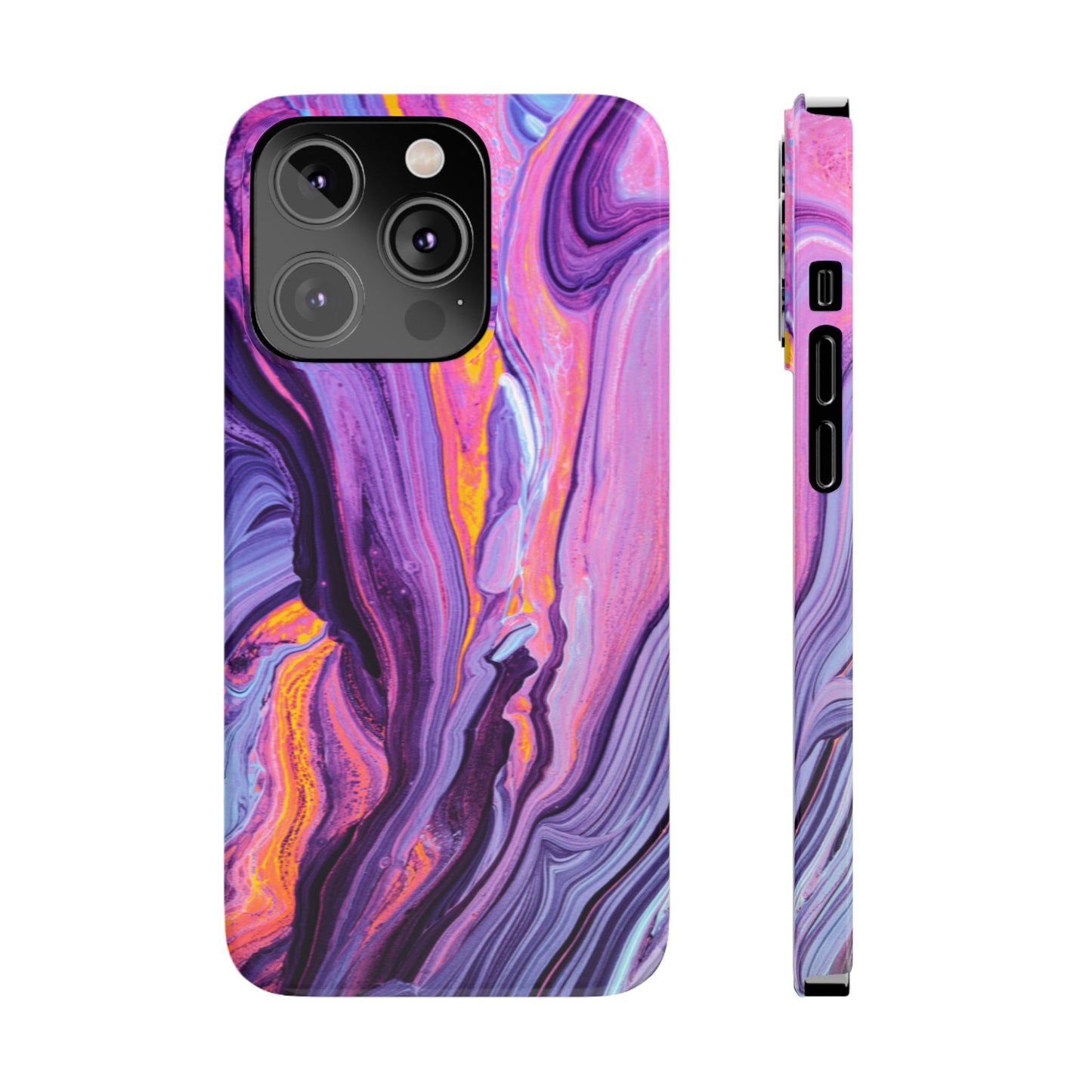 Psychedelic Swirl Ultra-Slim Phone Case for iPhone