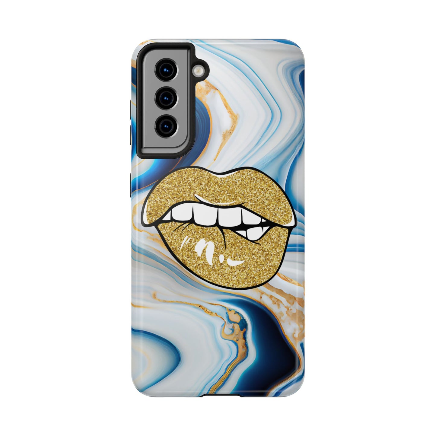 Marbled Kiss (Tough Phone Case)