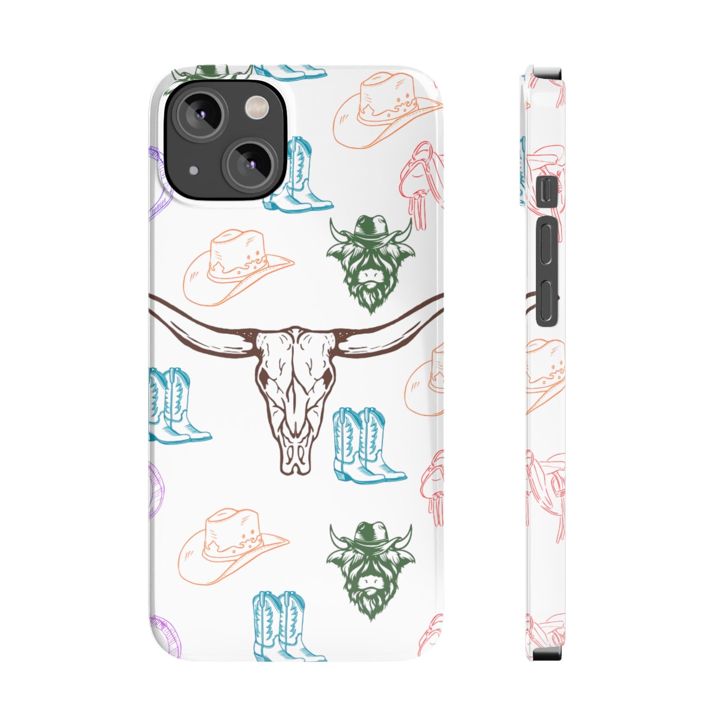 CowGirl World (Slim Phone Cases)