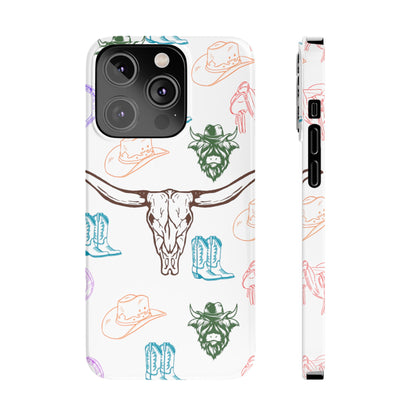 CowGirl World (Slim Phone Cases)