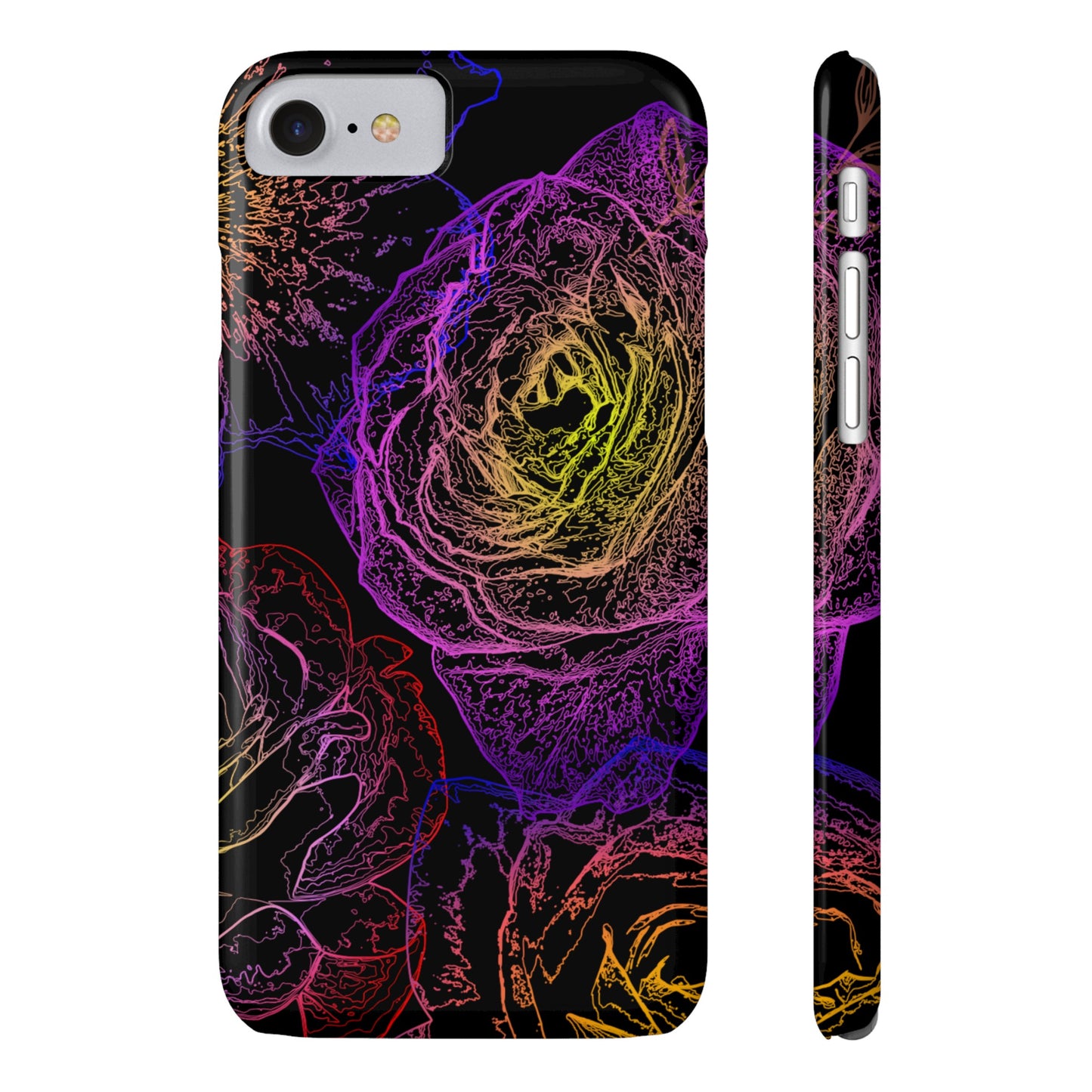 Cosmic Flower (Slim Phone Cases)