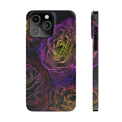 Cosmic Flower (Slim Phone Cases)