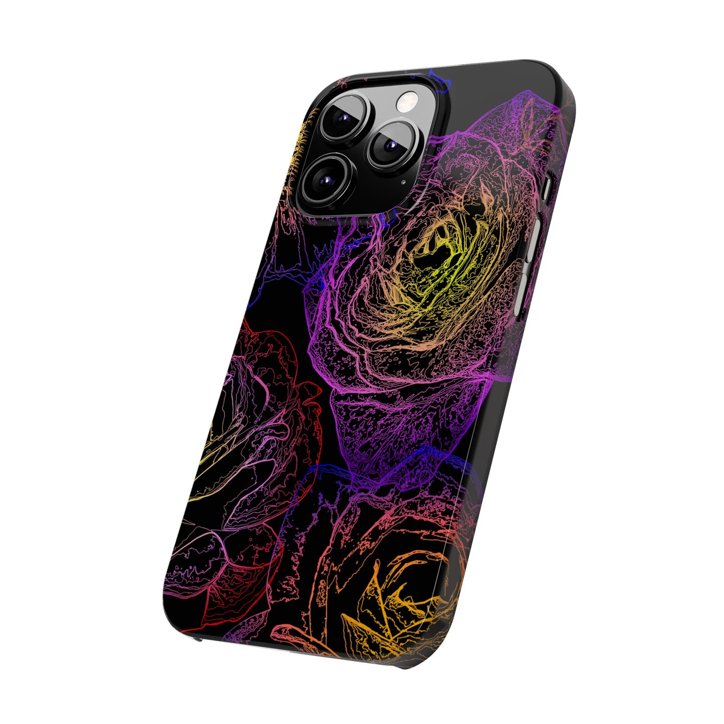 Cosmic Flower (Slim Phone Cases)