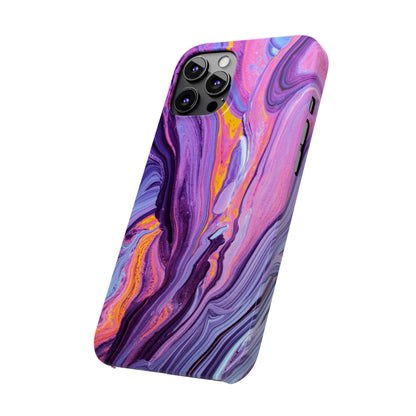 Psychedelic Swirl Ultra-Slim Phone Case for iPhone