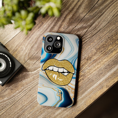 Marbled Kiss (Slim Phone Case)