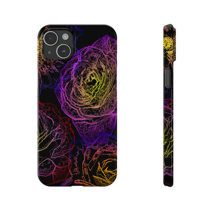 Cosmic Flower (Slim Phone Cases)