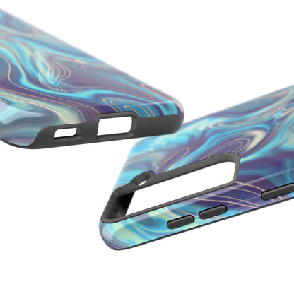 Aurora Swirl Impact-Resistant Phone Case