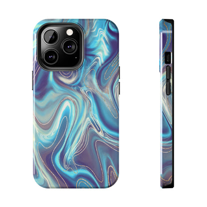 Aurora Swirl Impact-Resistant Phone Case