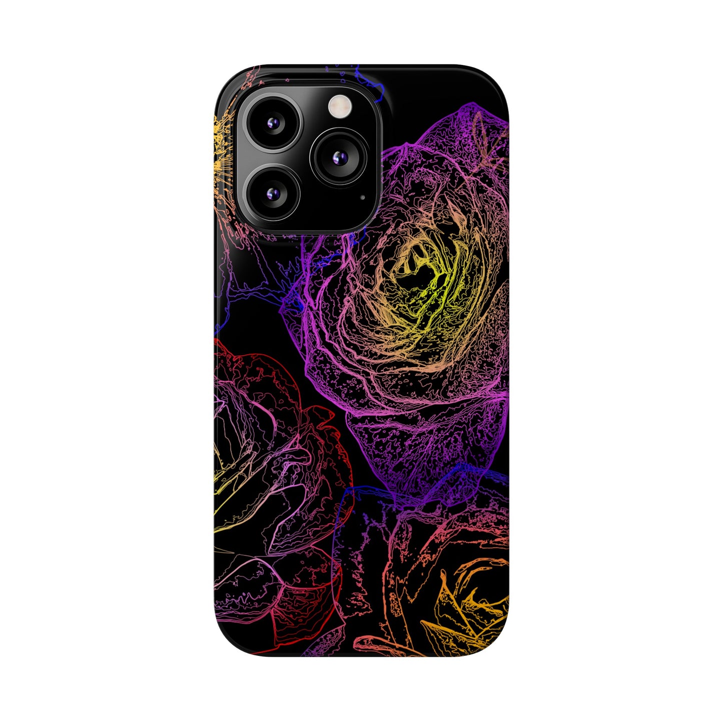 Cosmic Flower (Slim Phone Cases)