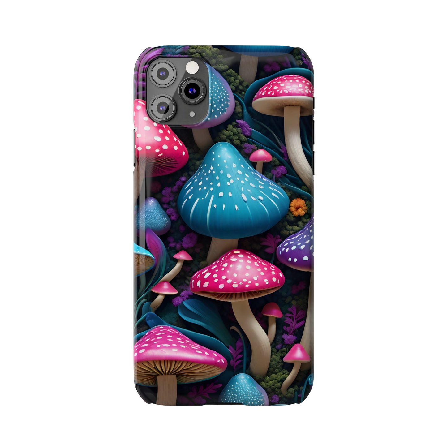 Whimsical  Mushroom Wonderland  (Slim Phone Case)