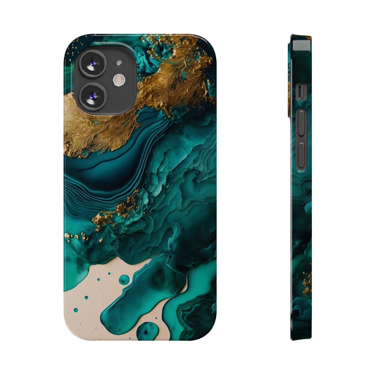 Abstract Geometric Bliss Slim Phone Case