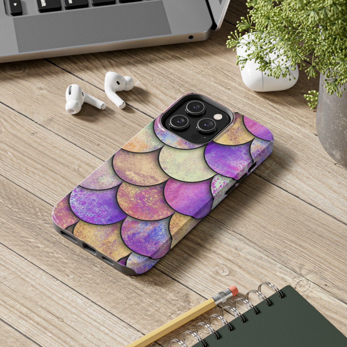 Galactic Mermaid Scales (Tough Phone Case)