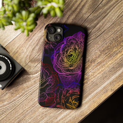 Cosmic Flower (Slim Phone Cases)