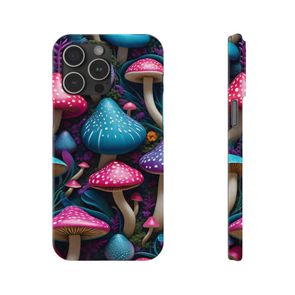 Whimsical  Mushroom Wonderland  (Slim Phone Case)