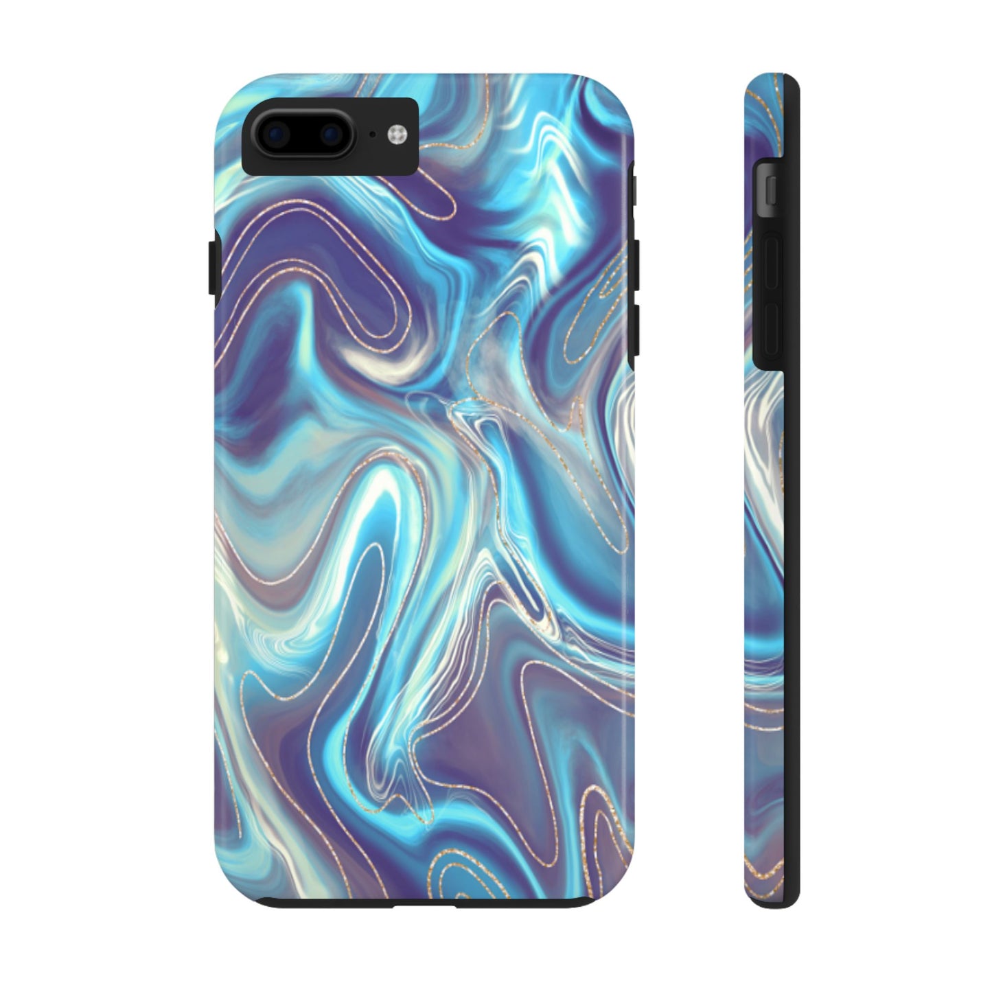 Aurora Swirl Impact-Resistant Phone Case