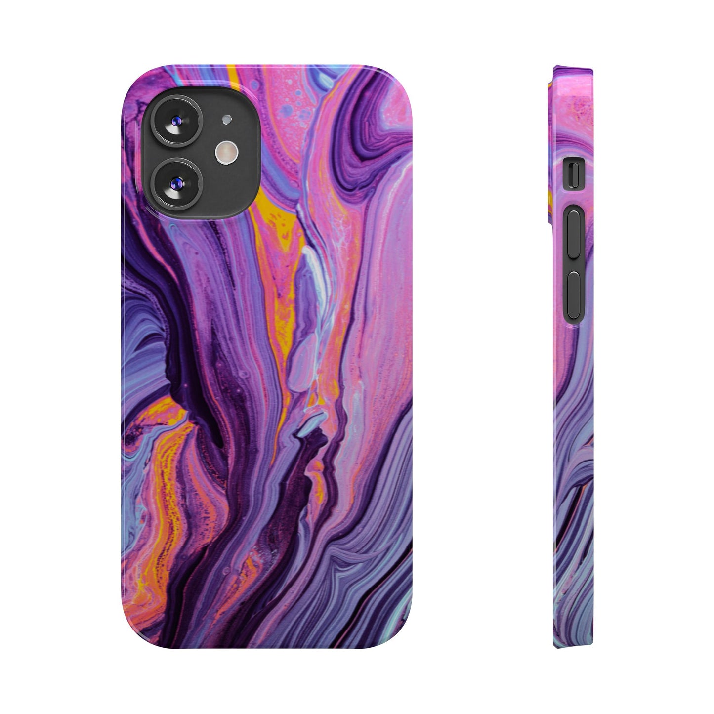 Psychedelic Swirl Ultra-Slim Phone Case for iPhone