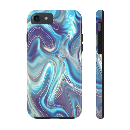 Aurora Swirl Impact-Resistant Phone Case