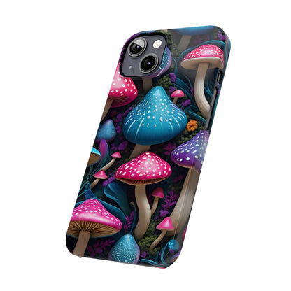 Whimsical  Mushroom Wonderland  (Slim Phone Case)