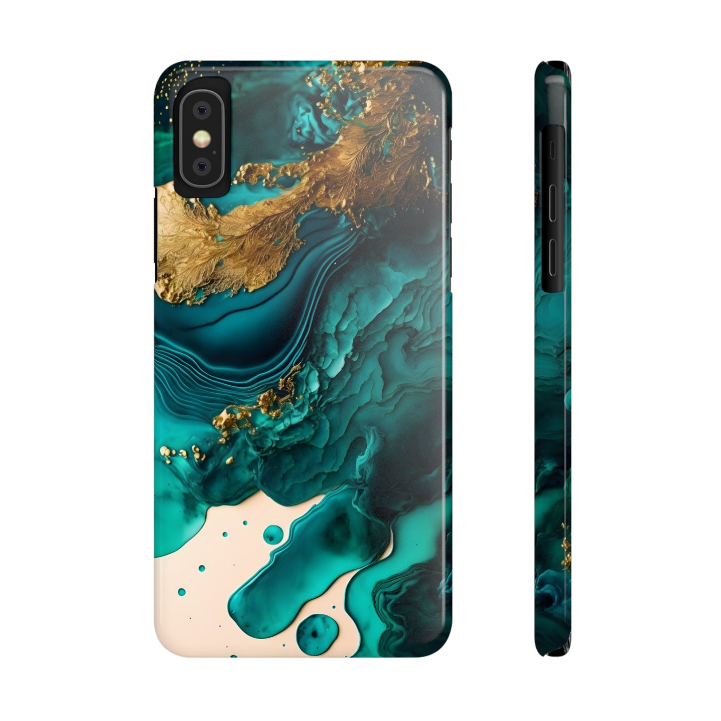 Abstract Geometric Bliss Slim Phone Case