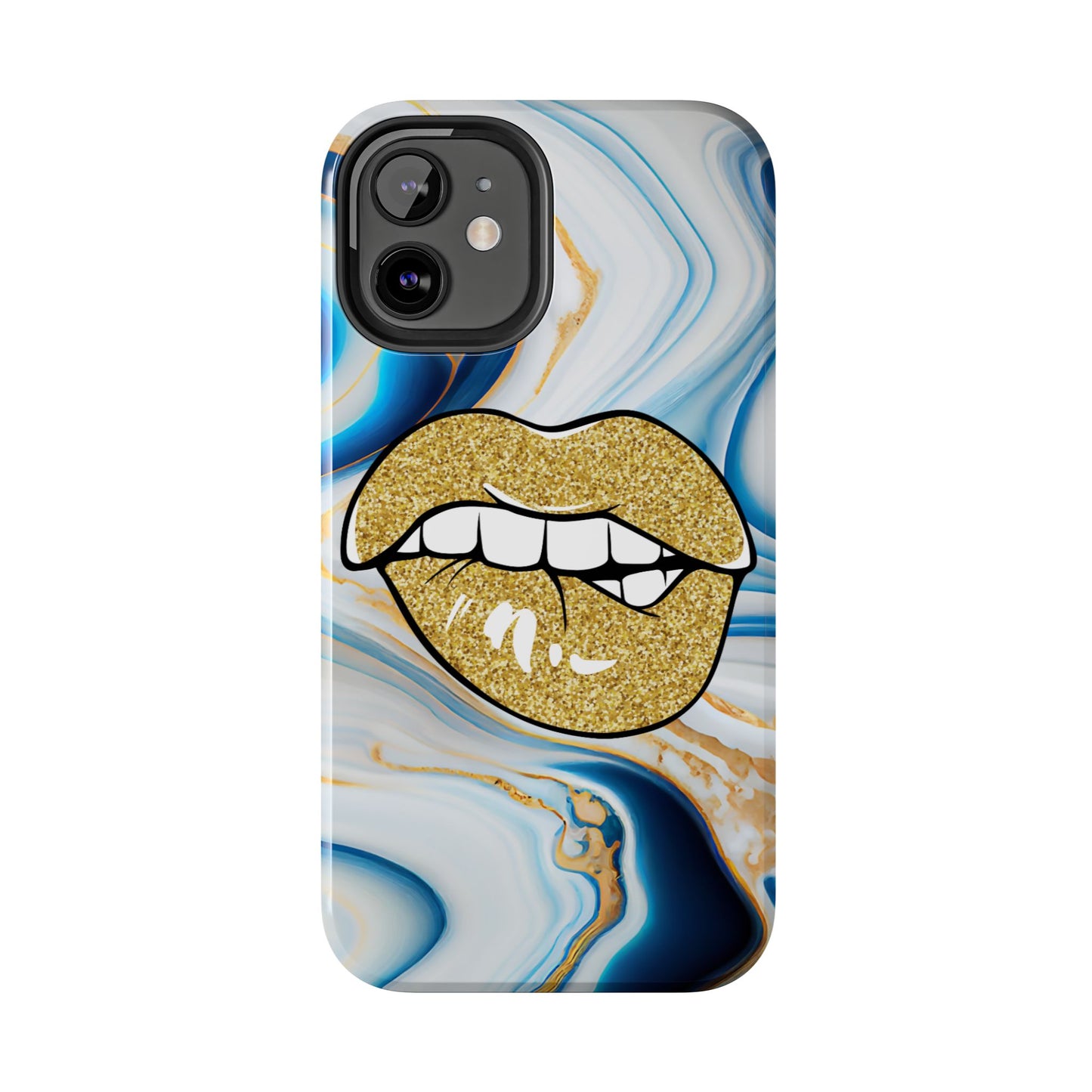 Marbled Kiss (Tough Phone Case)