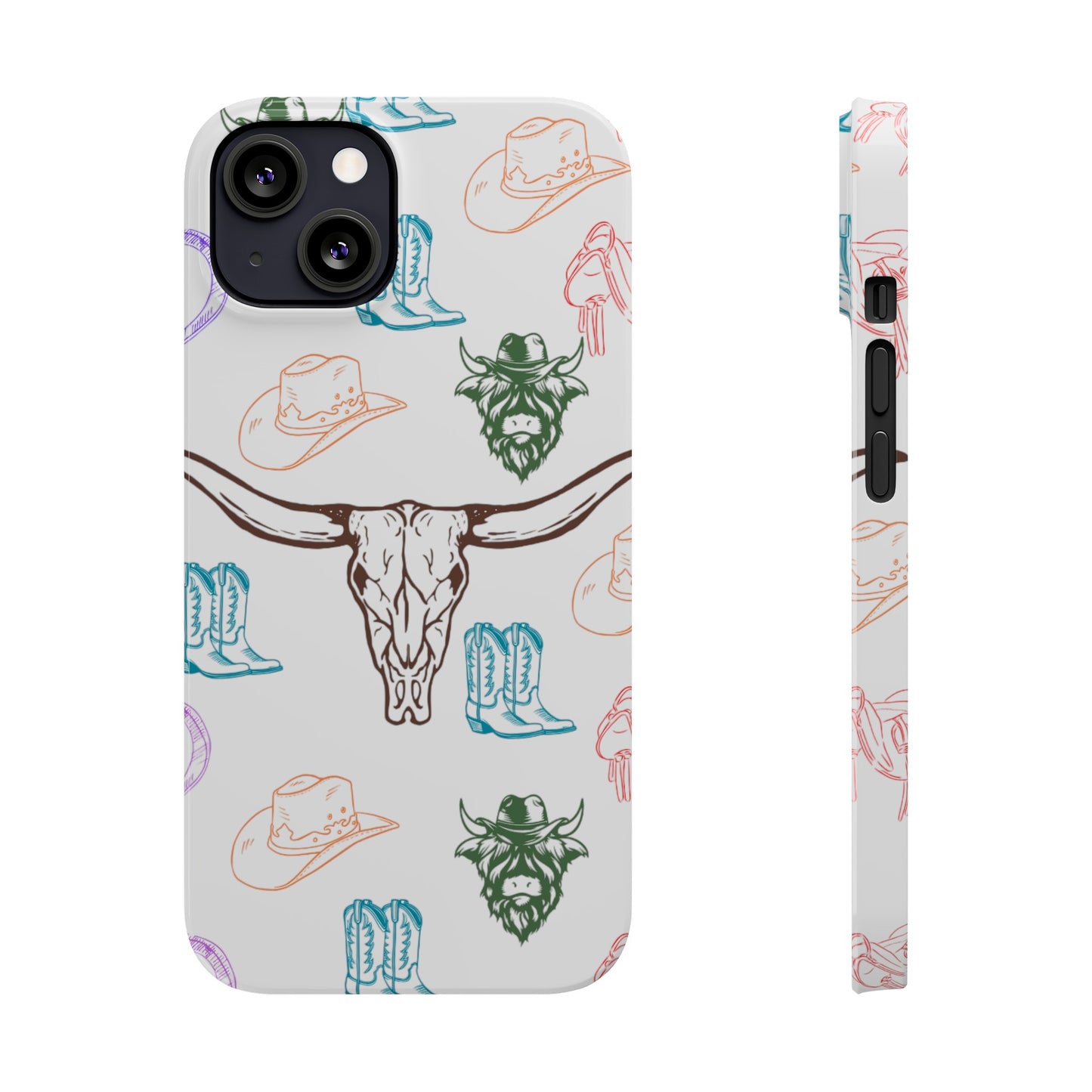 CowGirl World (Slim Phone Cases)