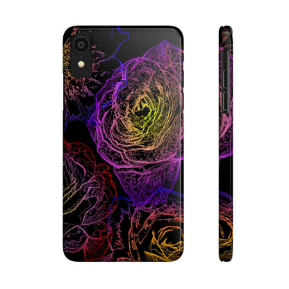 Cosmic Flower (Slim Phone Cases)