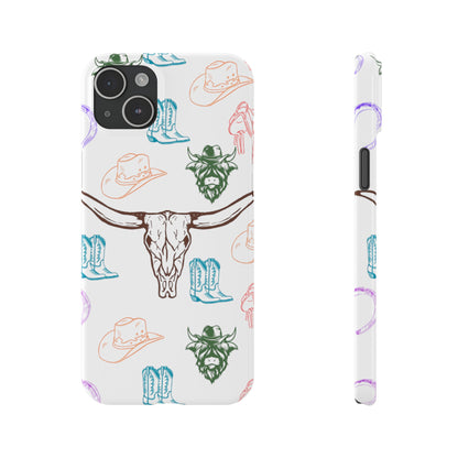 CowGirl World (Slim Phone Cases)