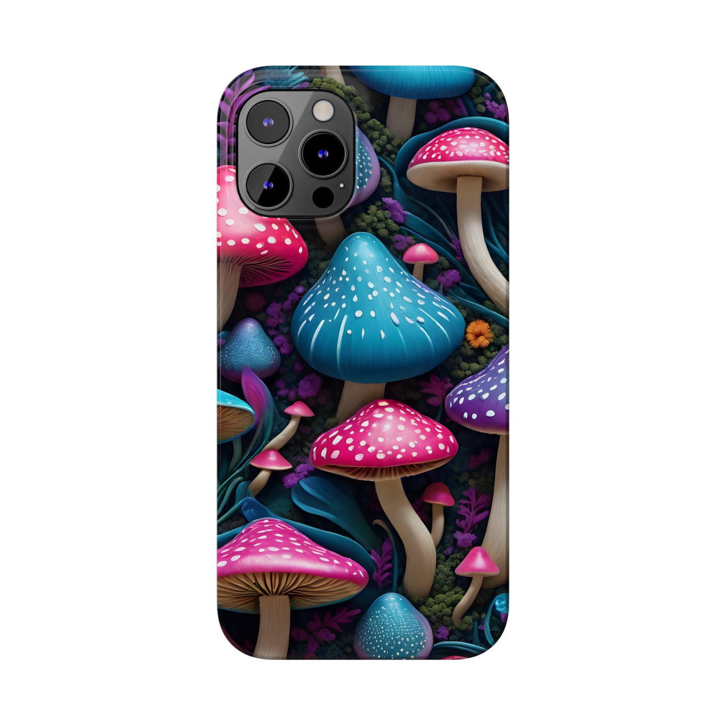 Whimsical  Mushroom Wonderland  (Slim Phone Case)