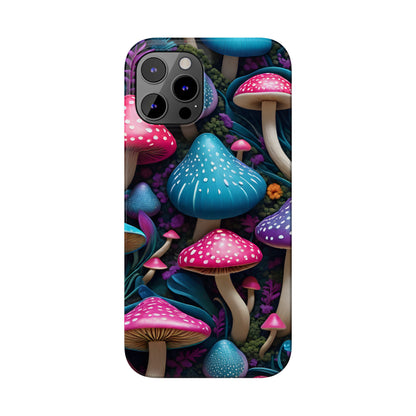 Whimsical  Mushroom Wonderland  (Slim Phone Case)